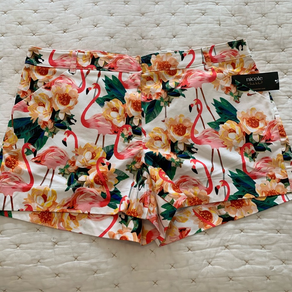 Nicole Miller shorts. New. Size 12.
